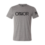 Athletic Grey T-Shirt with Black ONNOR Print