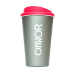 Silver 350ml Reusable Coffee Cup